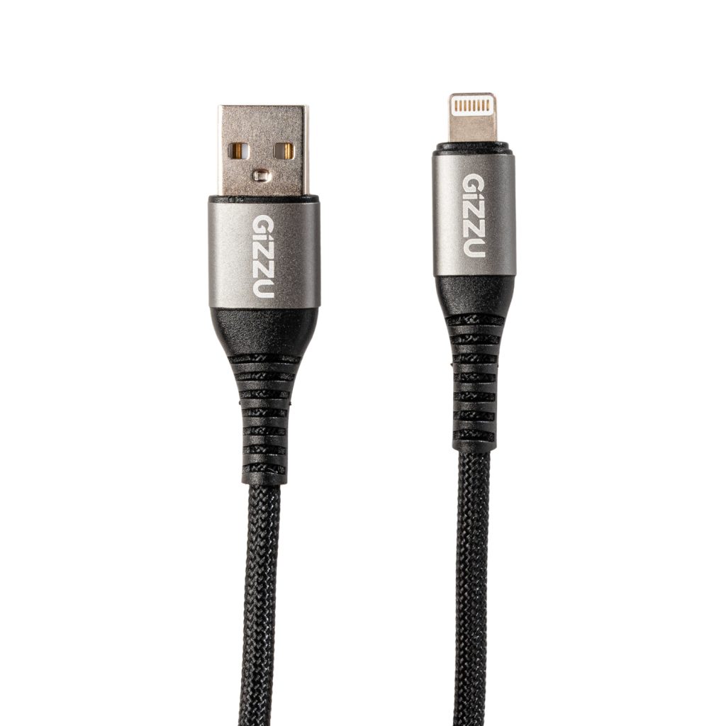 GIZZU-GCPU2L012-01-12W-USB-to-Lightning-1m-Cable_TOP-9207-Edit_1500x1500