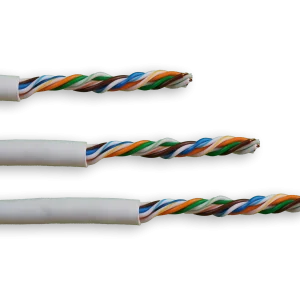 Acconet CAT5e Indoor Ethernet Cable 305m White CCA STP Pull Box | CAT5-305-STP