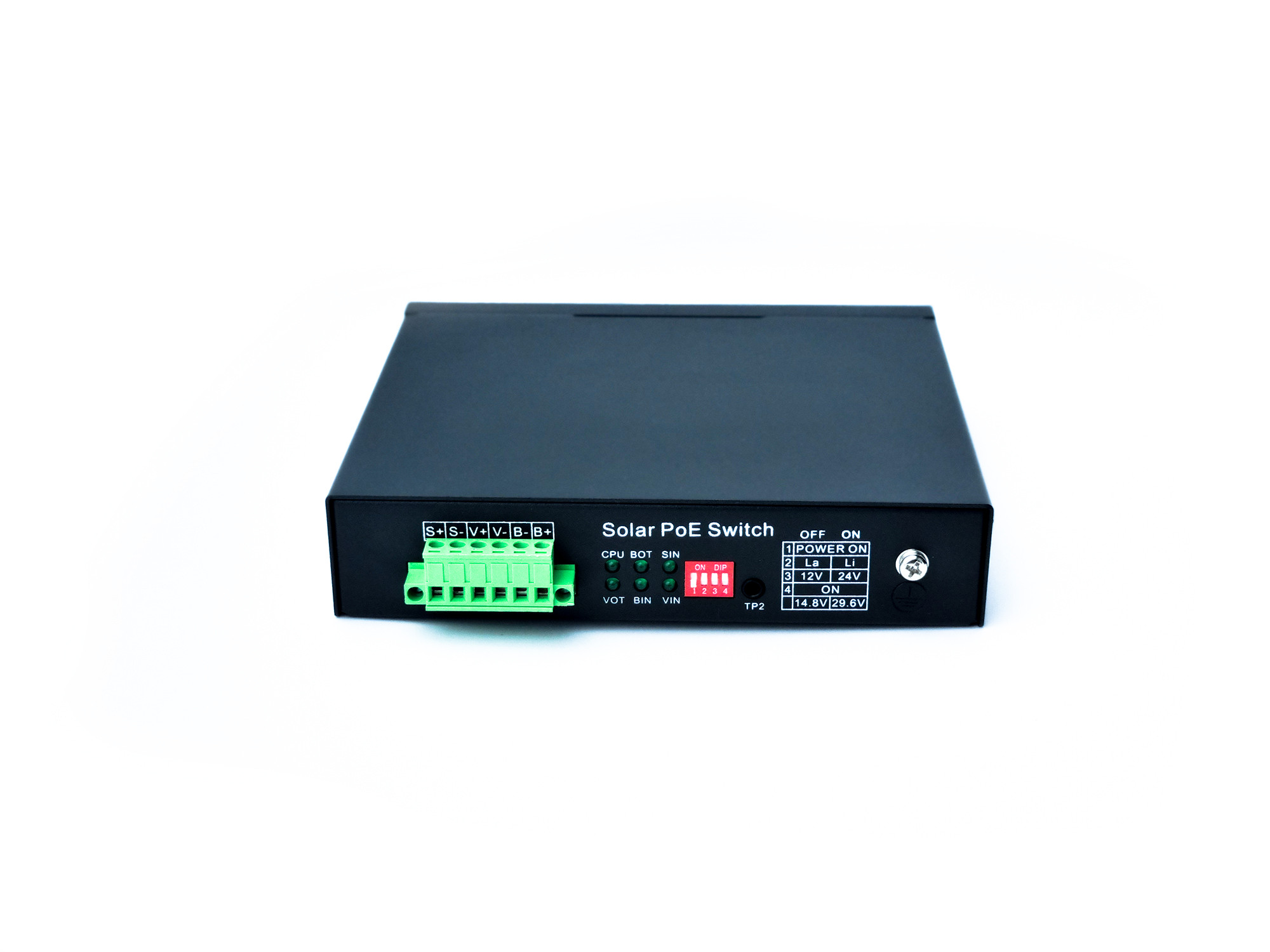 5 Port Gigabit MPPT Solar POE switch (Selectable IEEE802.3af/at/POE++) + 1 SFP port. - Image 4