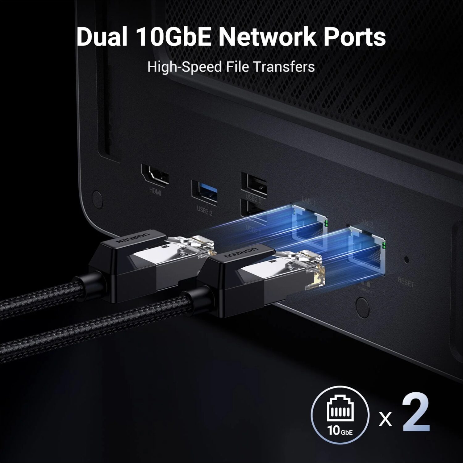 UGREEN NASync DXP8800 Plus 8-Bay NAS - Image 4
